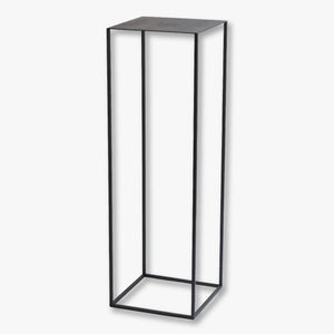 CUBIC piedestal, Iron black