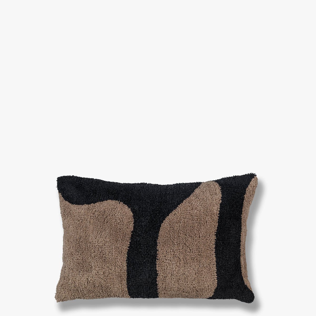 FIGURA tuftet pudebetræk, Brown