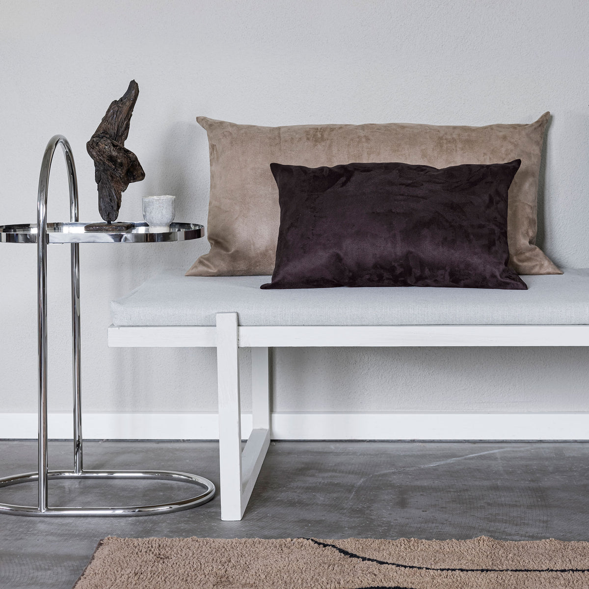 LOUNGE pude inkl. fyldpude, Chocolate