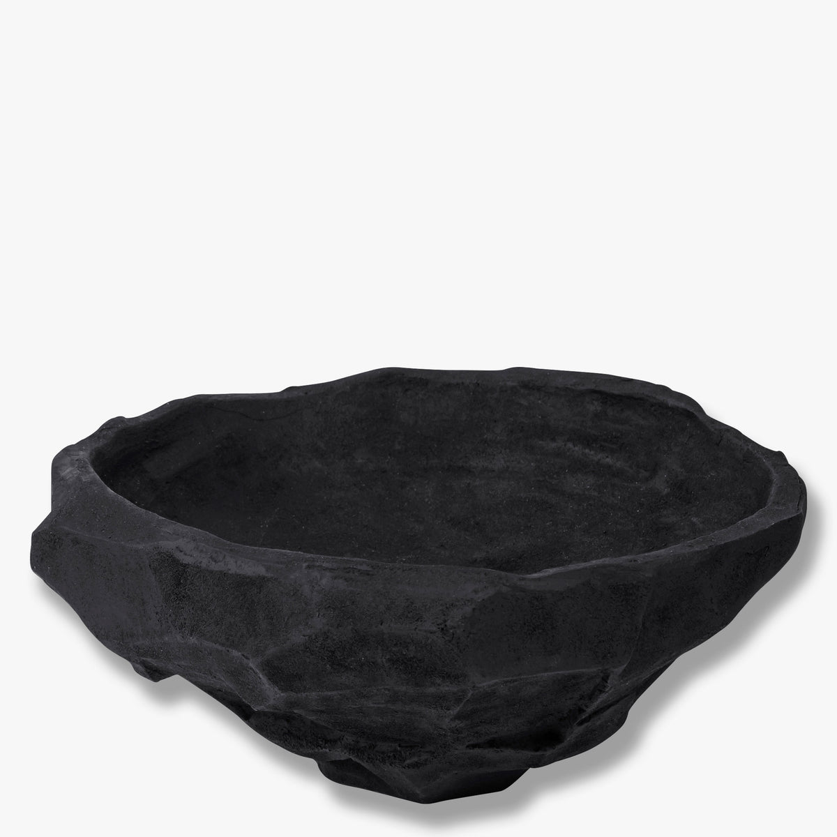 ART PIECE Nuki candle bowl, black