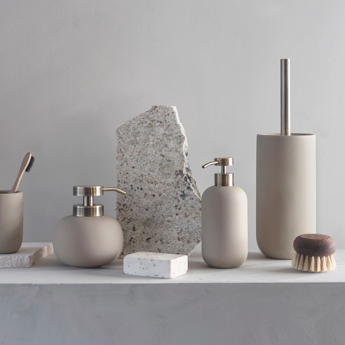 LOTUS Toiletbørste, sand