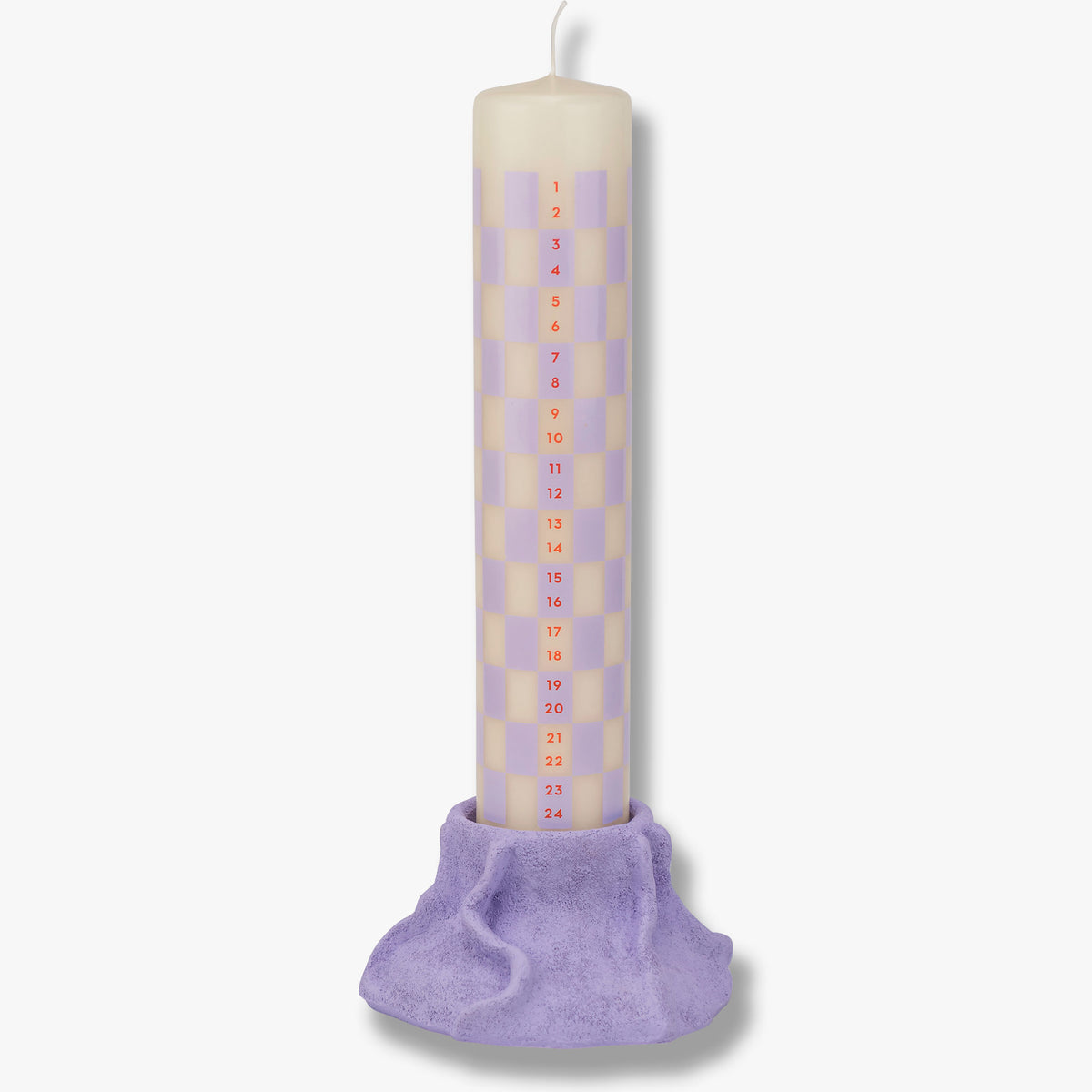 ART PIECE lava lysestage, Light lilac