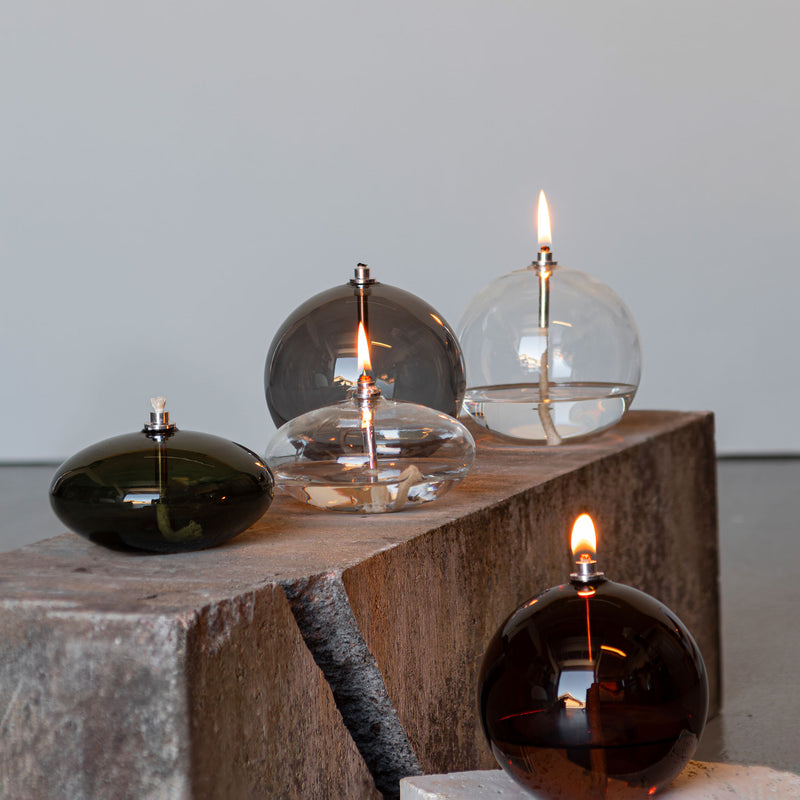 AURA oil lamp, medium, Transparent