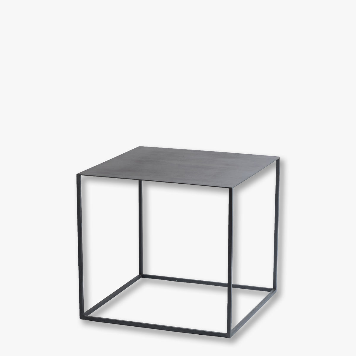CUBIC sidebord, Iron black