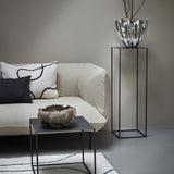 SHELL vase, large, Chrome