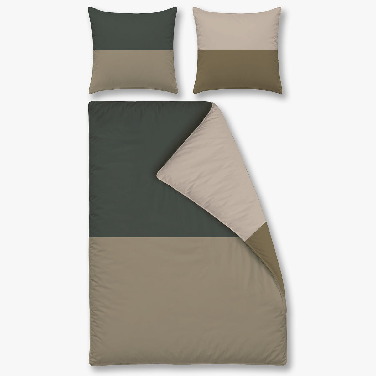 DOMINO sengesæt, Dark grey