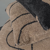 SHADOW tuftet pudebetræk, Brown