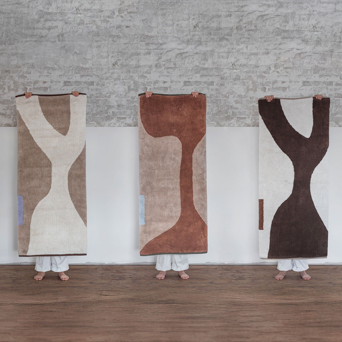 FIGURA måtte, medium, Brown
