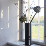 FLOOR vase, medium, Iron black