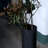 FLOOR vase, medium, Iron black