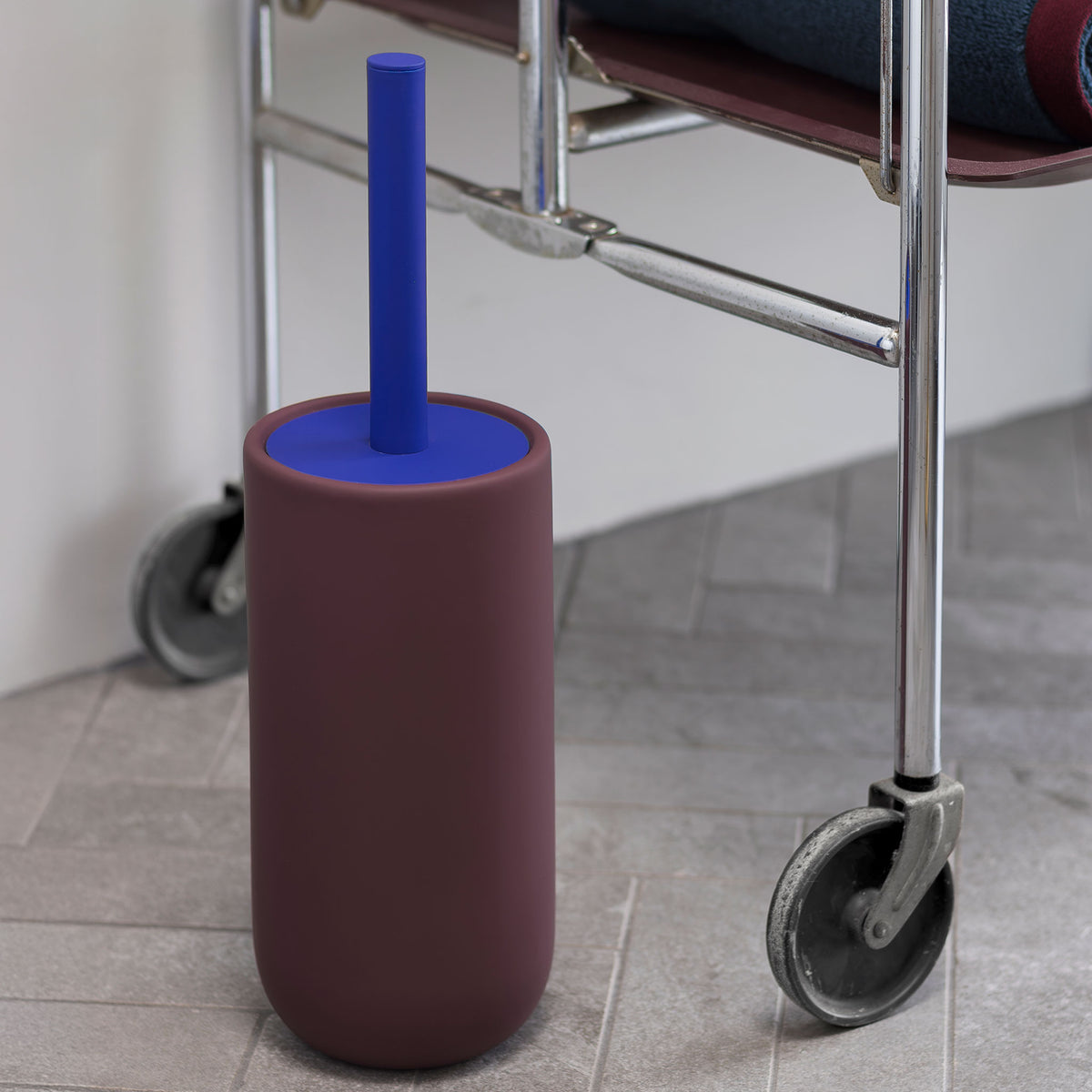 LOTUS PLAY toiletbørsteholder (2 håndtag), Wine