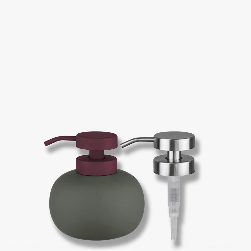 LOTUS PLAY dispenser, lav (2 pumpspumper), Dark olive