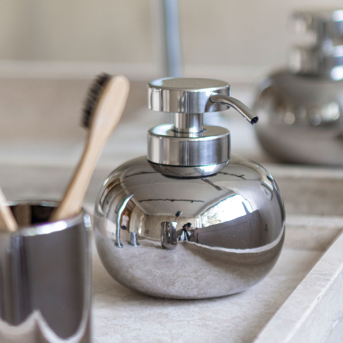 LOTUS dispenser, lav, Chrome