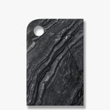 MARBLE serveringsbræt, medium, Black / Grey