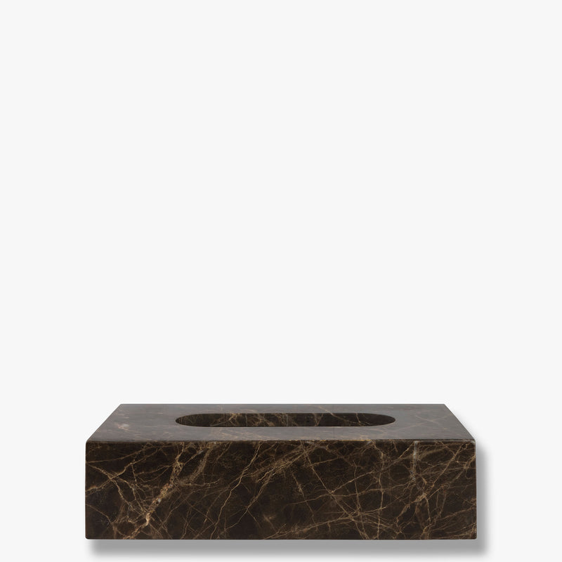 MARBLE tissue cover, Brown