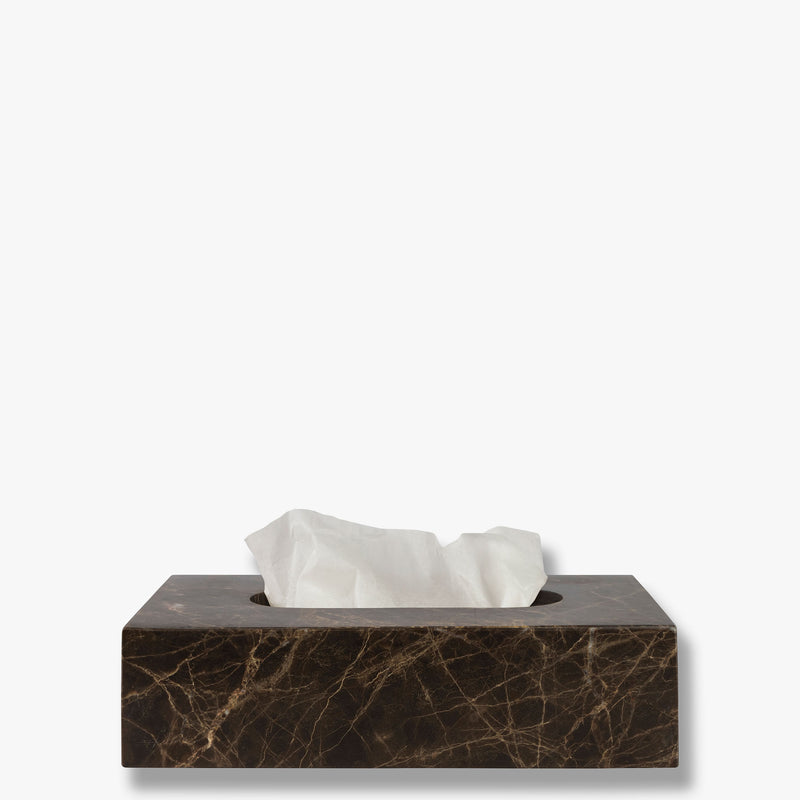 MARBLE tissue cover, Brown