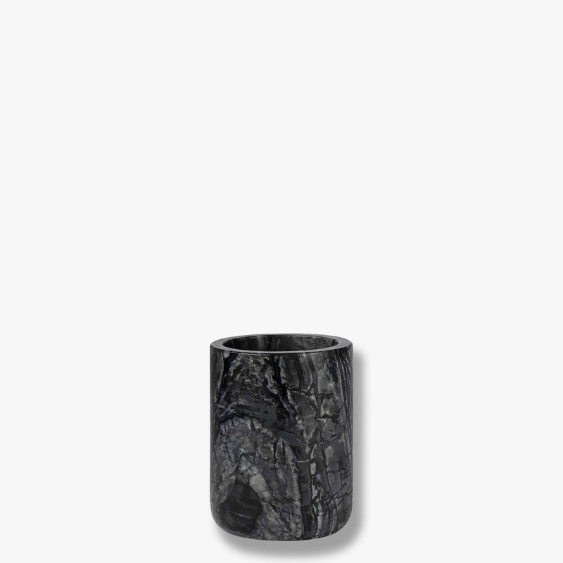 MARBLE tandbørsteholder, Black / Grey