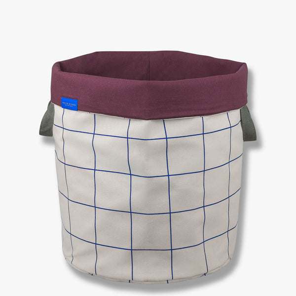 MESH vasketøjspose, Cobalt / Sand