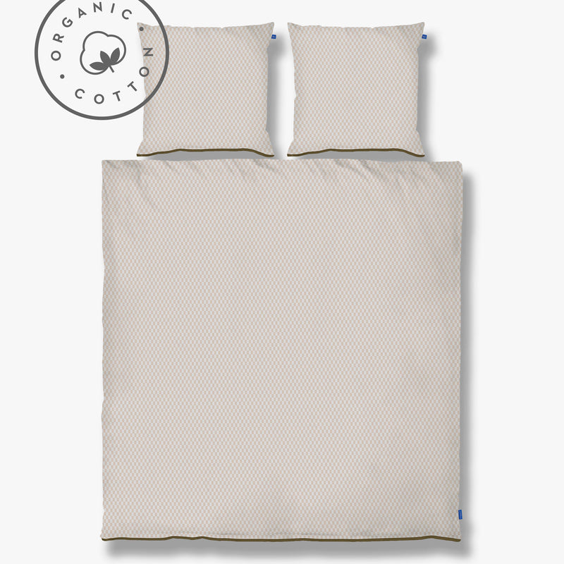 MINI sengesæt, Sand / Light grey