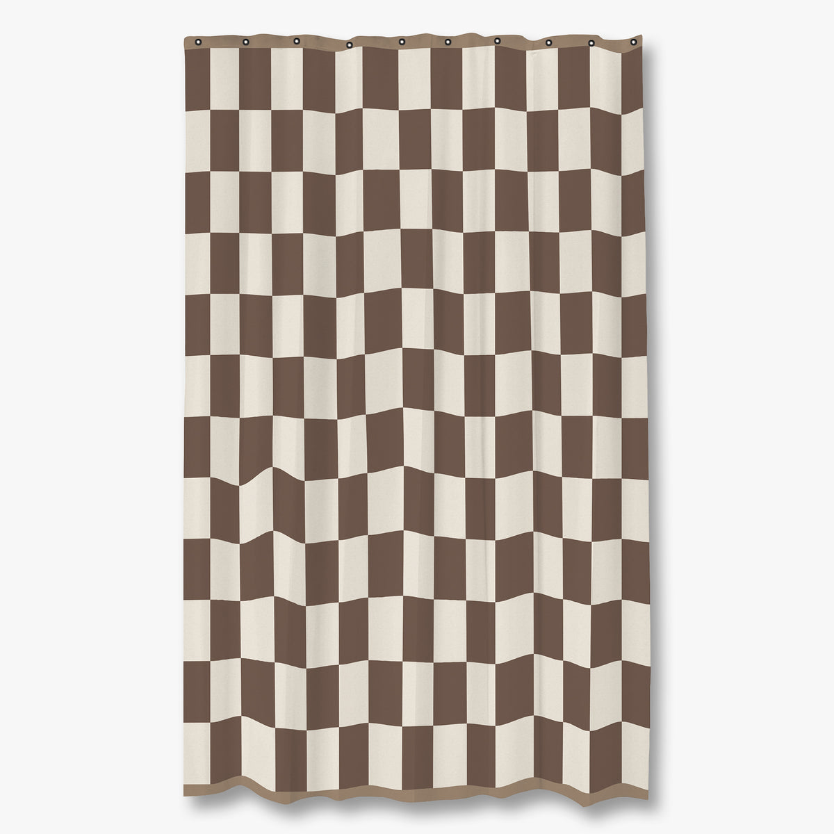 RETRO badeforhæng, Brown