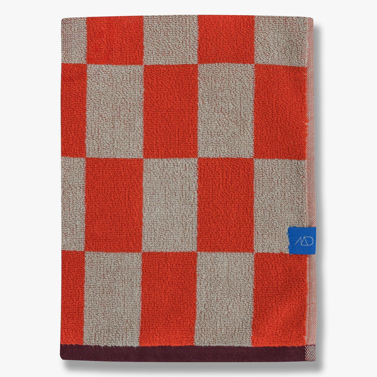 RETRO håndklæde, Dark orange