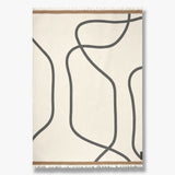 SHADOW plaid, Off-white / Grey