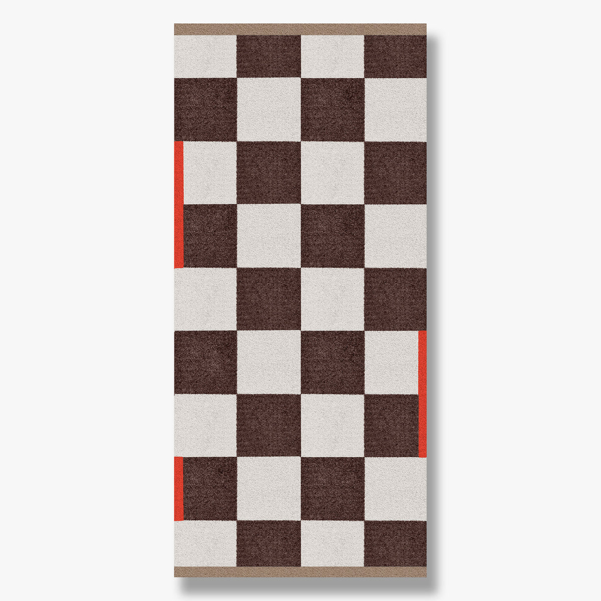 SQUARE all-round måtte, large, Brown