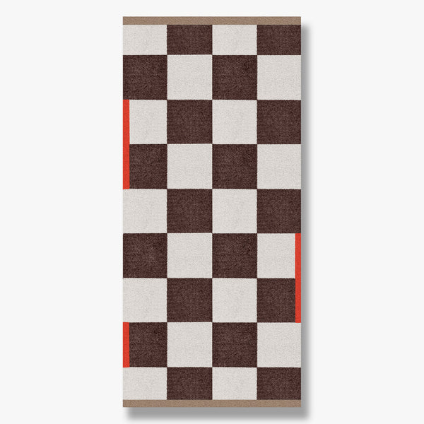 SQUARE all-round måtte, large, Brown
