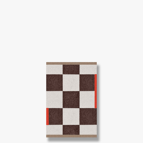 SQUARE all-round måtte, small, Brown