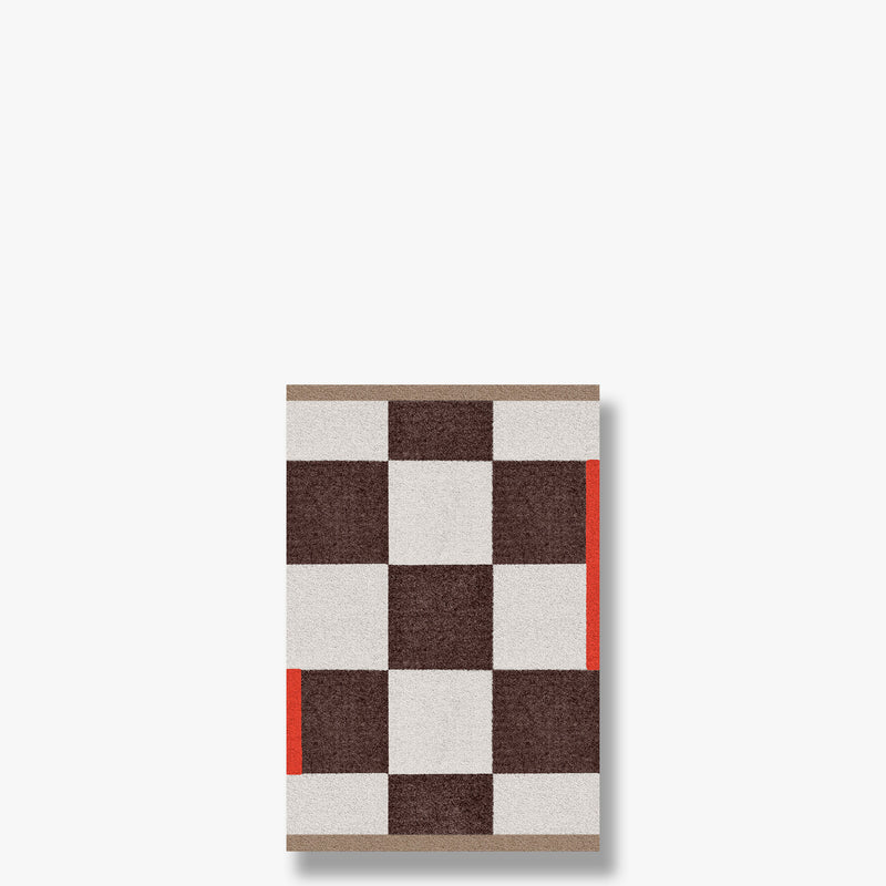 SQUARE all-round måtte, small, Brown