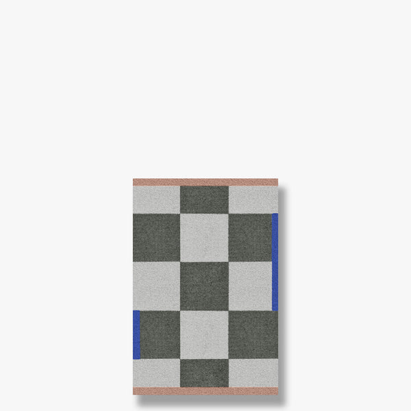 SQUARE all-round måtte, small, Dark olive