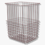 STORE-IT trådkurv med canvaspose, large, Wine