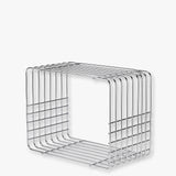 WIRE hylde, kort, Chrome
