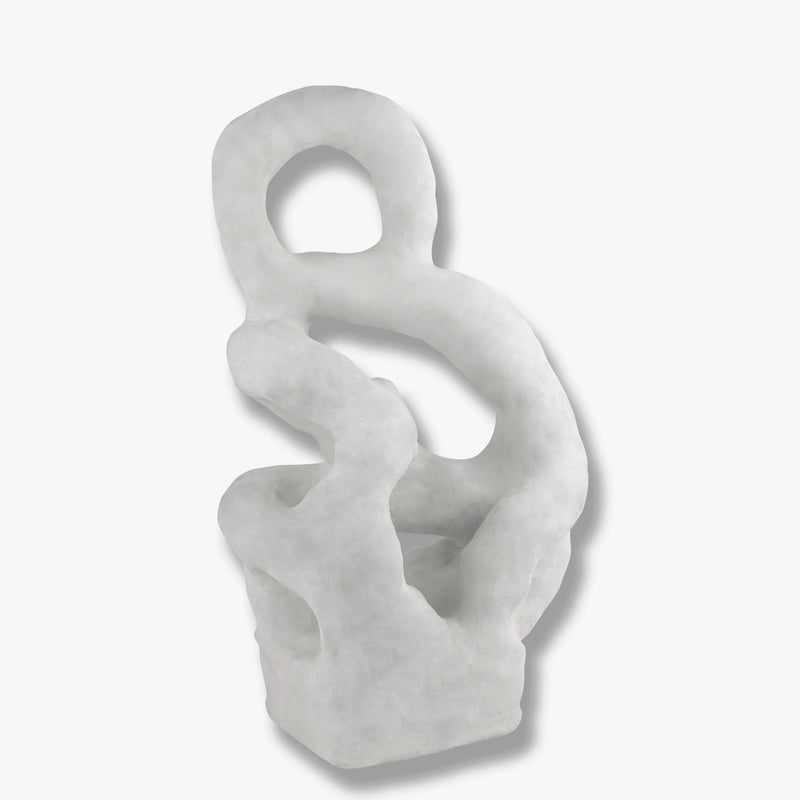 ART PIECE Sculpture, Off-white