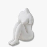 ART PIECE Sitting woman, off-white