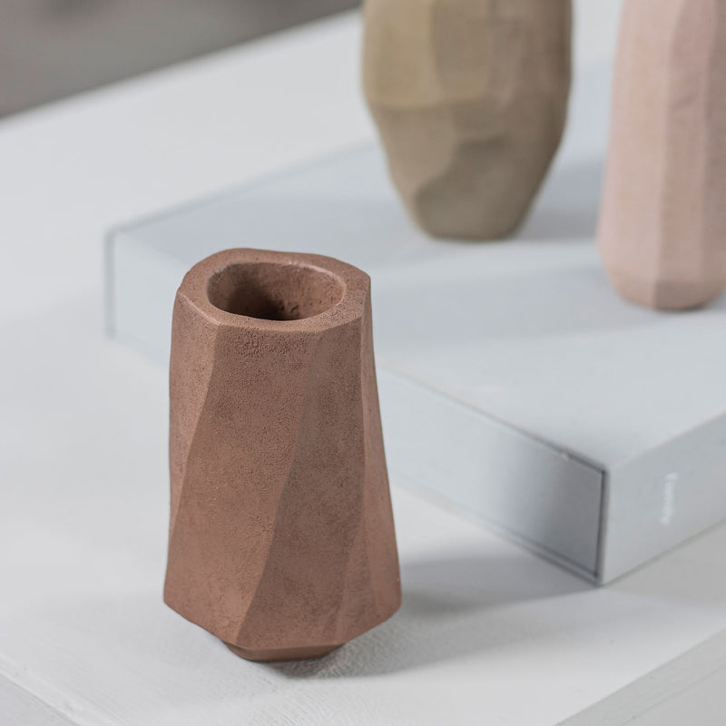 ART PIECE Nuki vase C, clay