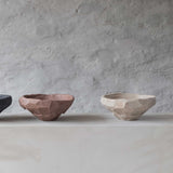 ART PIECE Nuki candle bowl, clay