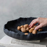 ART PIECE Patch bowl, black