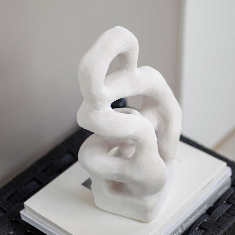 ART PIECE Sculpture, Off-white