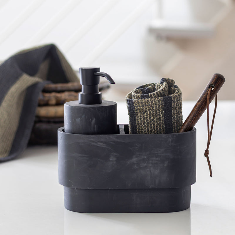 ELVIRA Karklud, dark grey, 2-pak