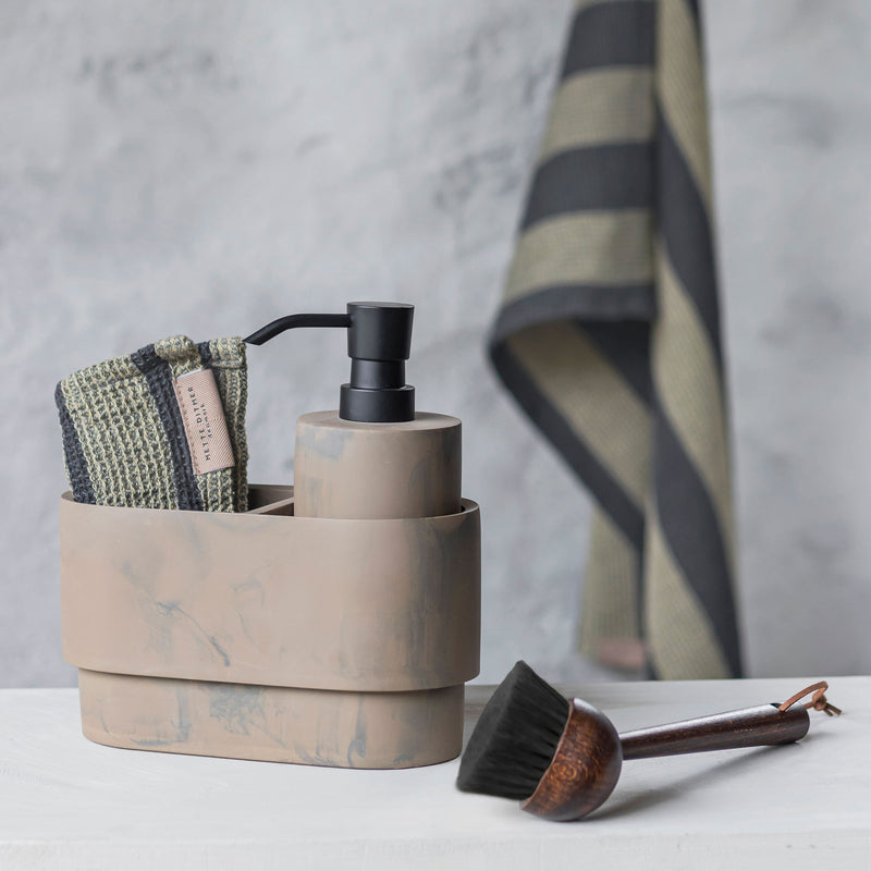 ELVIRA Karklud, dark grey, 2-pak