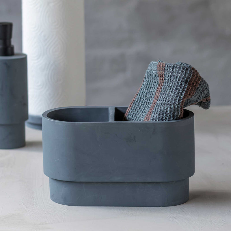 ELVIRA Karklud, slate blue, 2-pak