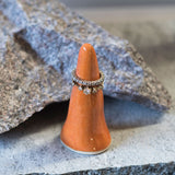 BY HAND Cone, rust