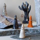 BY HAND Cone, dark grey