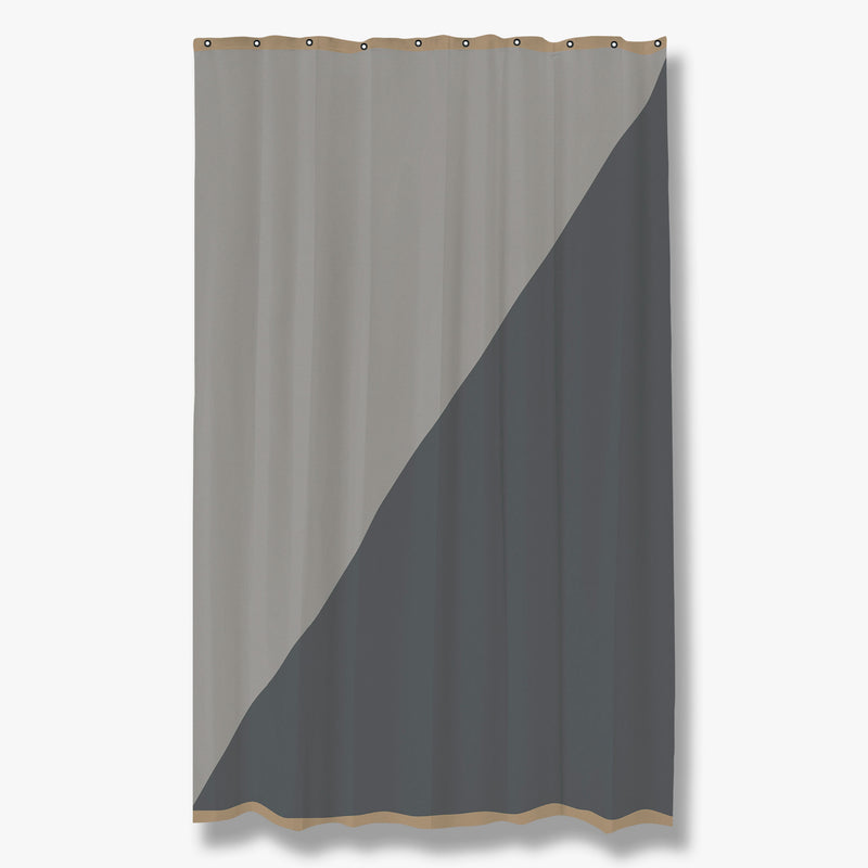DUET badeforhæng, Light grey