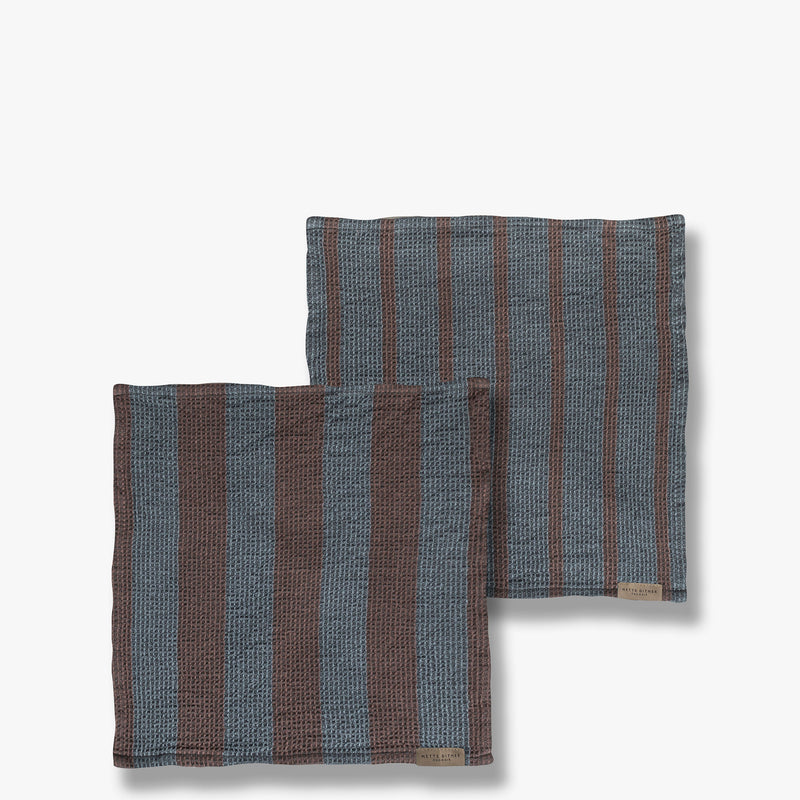 ELVIRA Karklud, slate blue, 2-pak