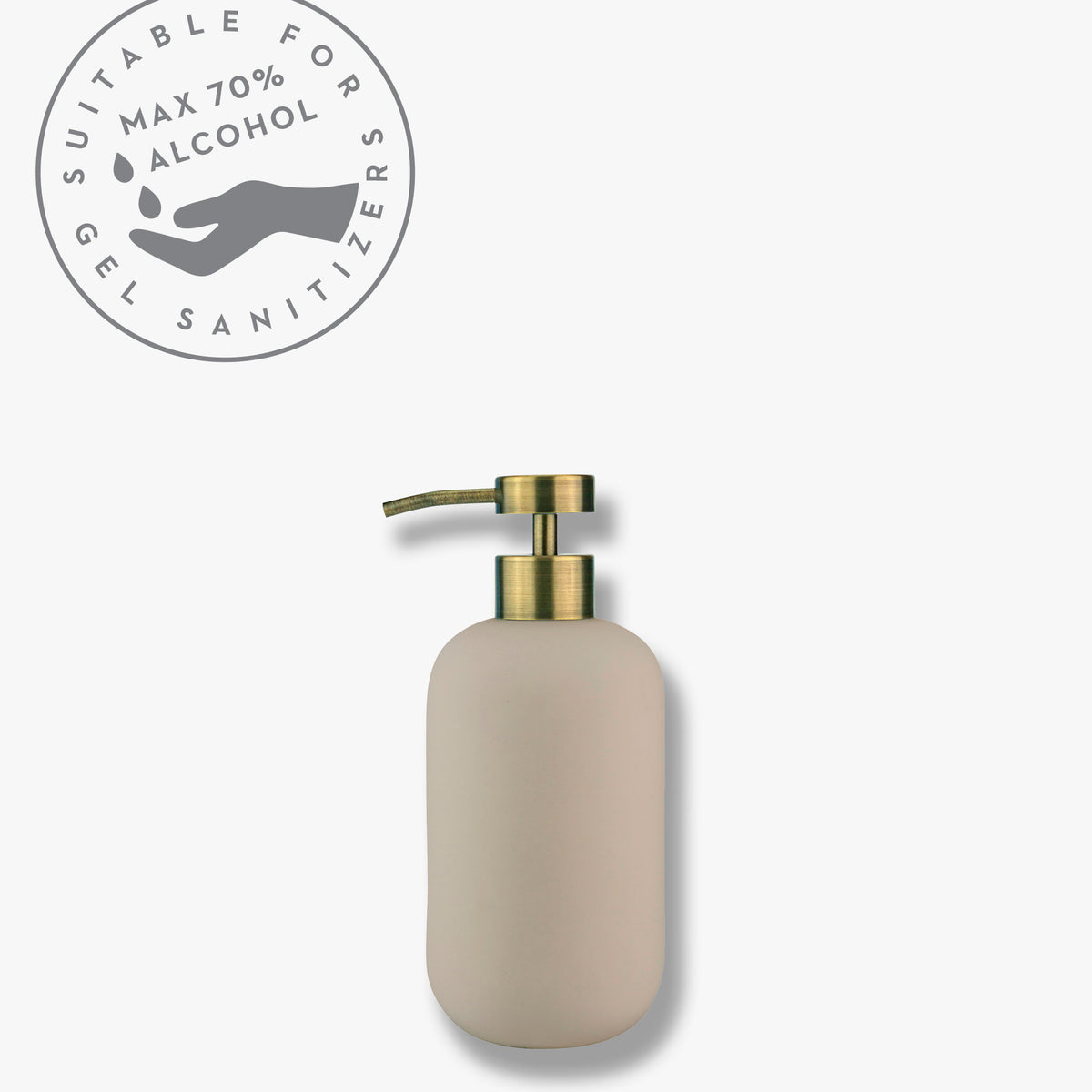 LOTUS høj dispenser, sand