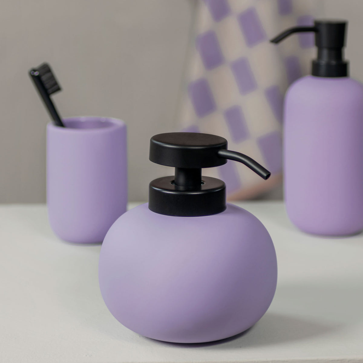 LOTUS Lav dispenser, light lilac