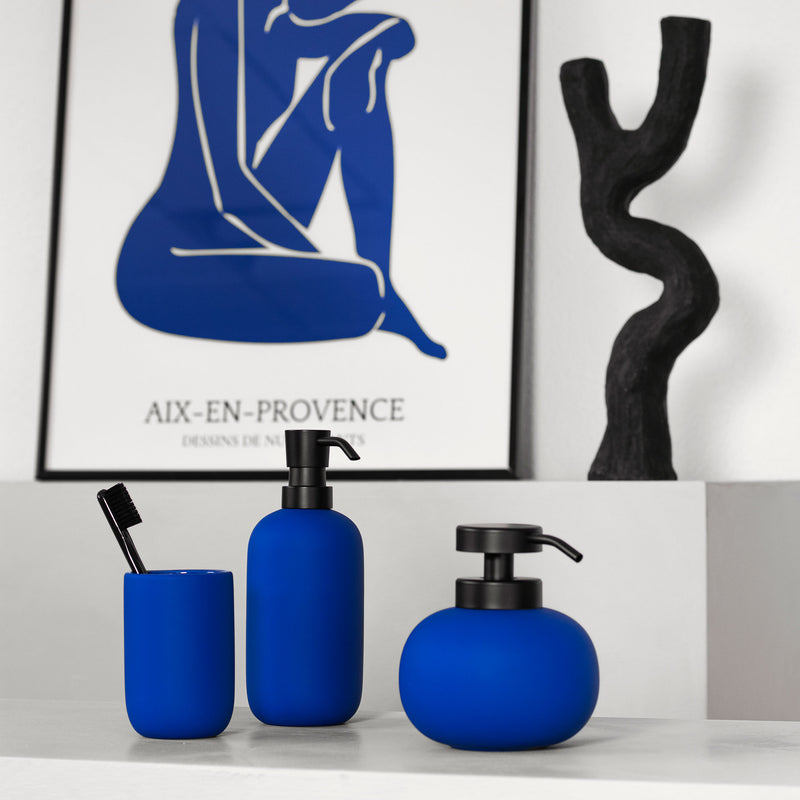 LOTUS høj dispenser, cobalt