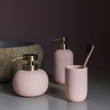 LOTUS lav dispenser, powder rose